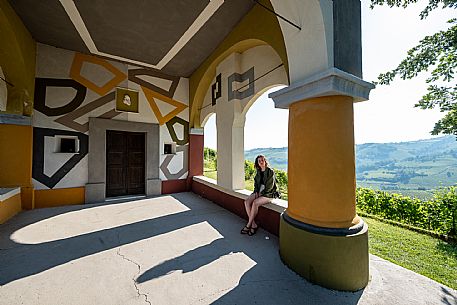 Church of Beata Maria Vergine del Carmine  by David Tremlett  - Coazzolo